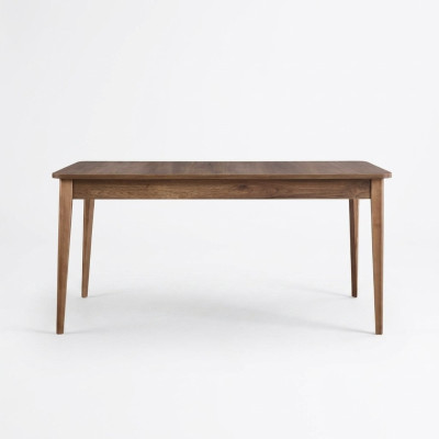 Eettafel Eettafel Tafel Hout Bruin Uitschuifbaar 160 cm Eetkamer
