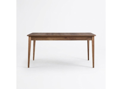 Eettafel Eettafel Tafel Hout Bruin Uitschuifbaar 160 cm Eetkamer