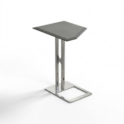 Bijzettafel Tafel Salontafel Woonkamer Roestvrij staal Zilver Meubels