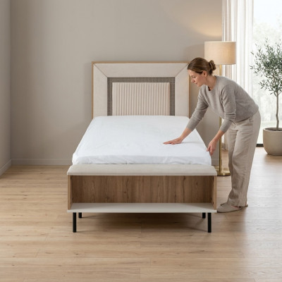 Kinderbed Bedframe Bed Kinderkamer Bedframes Bruin Hout Bedden