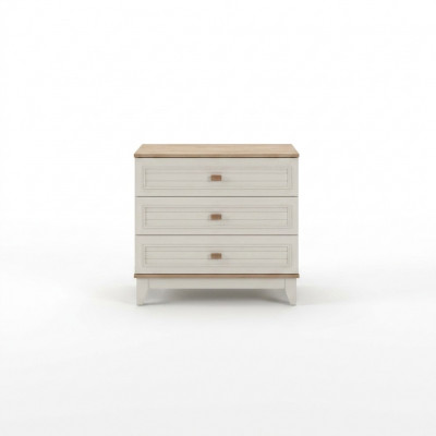 Kindercommode Commode Hout Kinderkamer Wit Kast Modern Design