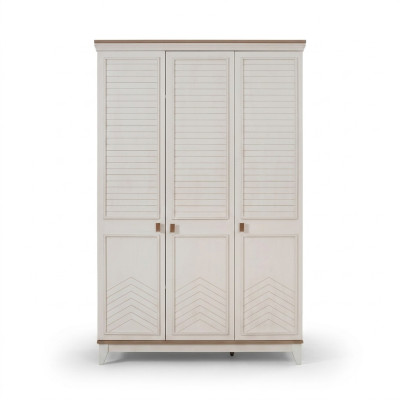 Kinderkast Kledingkast Houten kast Kast Hout Wit Modern