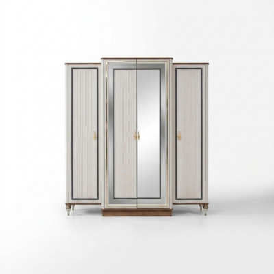 Slaapkamerkast Kledingkast Kinderkast Kast Hout Beige