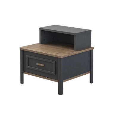 Kinderkamer meubels Kinderbed Bed Grijs Hout Set 4-delig
