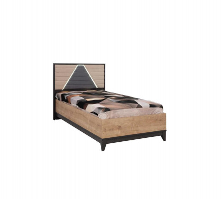Kindermeubels, kinderbed, kinderkamer bed, kinderbed bruin hout set 4-delig