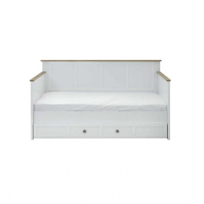 Kinderbox Kinderbedset Bedje Wit Hout Set 3-delig