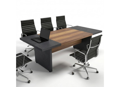 Vergadertafel Vergadertafels Conferentiemeubilair Grote tafel Bruin hout