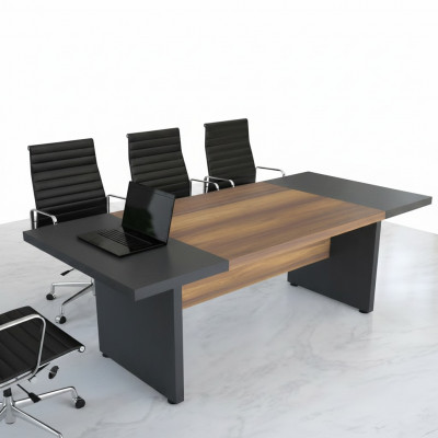 Grote conferentietafel Vergadertafels Conferentiemeubilair Bruin Hout 220
