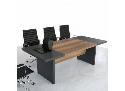 Grote conferentietafel Vergadertafels Conferentiemeubilair Bruin Hout 220