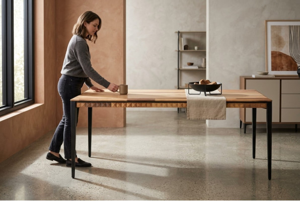 Eettafel Tafel Eettafel Eetkamer Hout Bruin Eetkamermeubilair