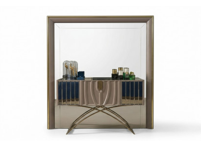 Console dressing table makeup table bedroom modern wood brown