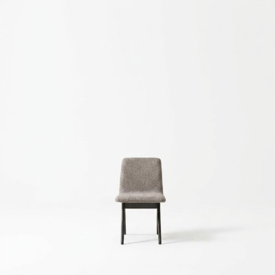 Groep stoelen Eetkamerstoelen Keukenstoel Grijs Houten stoel 6-delig Stof