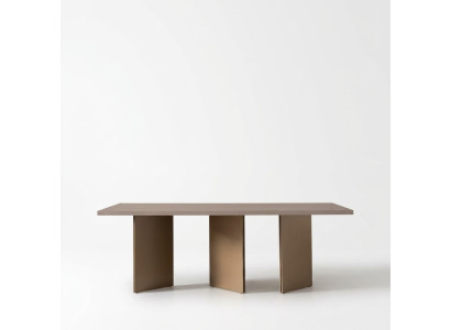 Eettafel eetkamertafel tafel eetkamer hout beige modern meubels tafels
