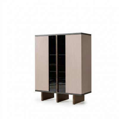 Barschrank Bar Vitrine Schrank Holz Wohnzimmer Weinschrank Modern  Drankkast Bar Vitrine Kast Hout Woonkamer Wijnkast Modern