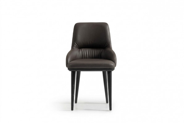 Eetkamerstoel Keukenstoel Kunstleder Groep Set 6-delig Stoelen Bruin