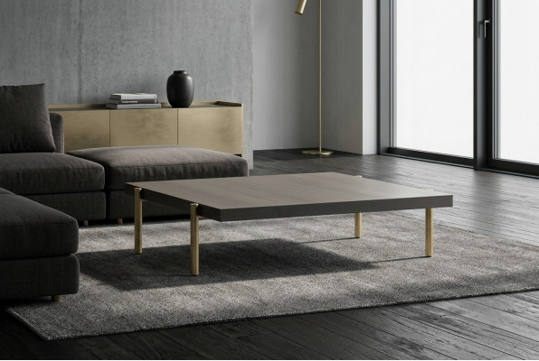 Salontafel Bijzettafel Koffietafel Hout Bruin Moderne Tafel