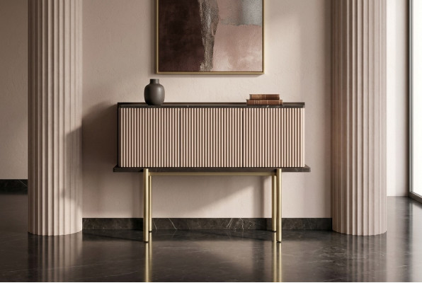 Sideboard Dressoir Kast Hout Modern Beige Eetkamer Kast Design
