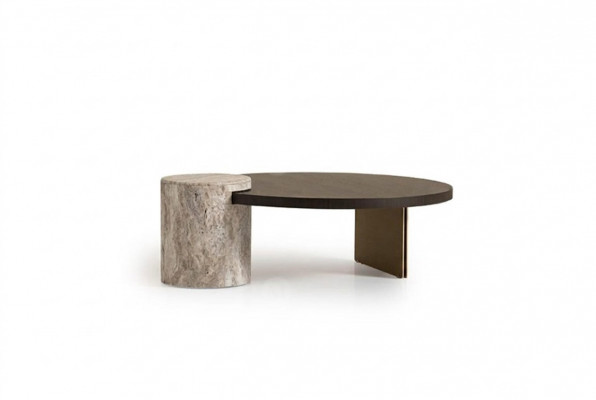 Salontafel Bijzettafel Koffietafel Hout Bruin Designtafel