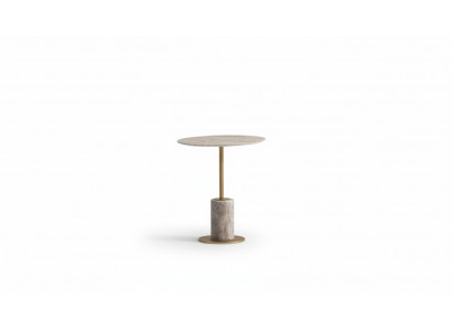 Koffietafel Bijzettafel Salontafel Hout Bijzettafel Ronde Tafel Grijs