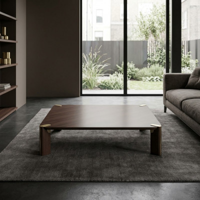 Salontafel Bijzettafel Woonkamer Koffietafel Bruin Houten Tafel