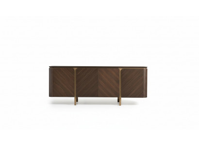 Dressoir Sidetable Ladekast Houten kast Kast Hout Bruin Meubels