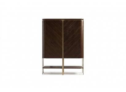 Drankkast Kast Houten kast Houten bar Bruin Drank Ontwerp Flessen