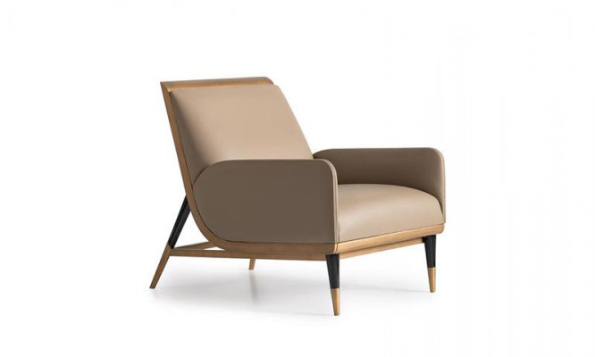 Luxe slaapkamer set met tweepersoonsbed en nachtkastjes 5-delig Beige Zitje