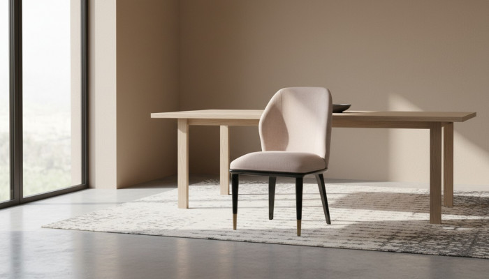 Luxe eetkamerstoelen keukenstoelen Moderne Designstoelen Leunstoelen Beige Nieuw
