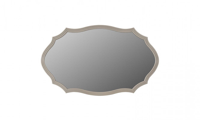 Woonkamerset 4-delig Fauteuil Bijzettafel Dressoir Spiegel Beige