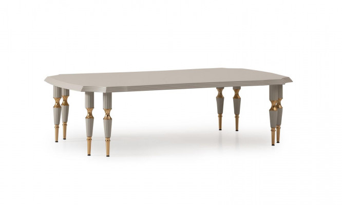 Eetset Eethoek Eettafel Stoelen 9-delig Eetkamer Beige Hout Dressoir