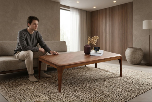 Salontafel Koffietafel Bijzettafel Woonkamer Hout Bruin