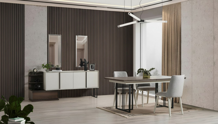 Eethoek Eetgroep Eetkamer Groep Eettafel Stoelen 10-delig Hout Wit