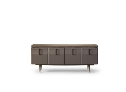 Sideboard dressoir houten kast commode kast hout grijs woonkamer