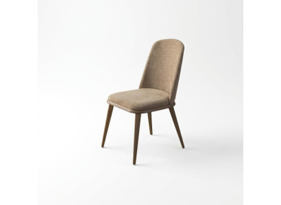 Groep stoelen Keukenstoelen Eetkamerstoelen Set van 6 houten stof
