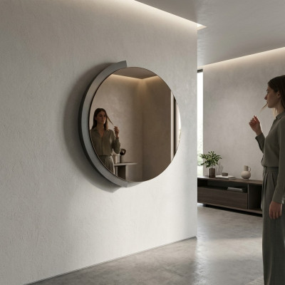 Spiegel Rond Wandspiegel Decospiegel Make-upspiegel Gangspiegel