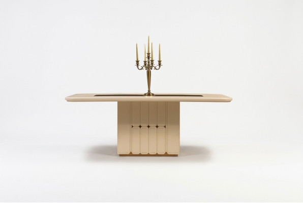 Moderne eettafel Ontwerper houten tafels Eetkamer Luxe meubels