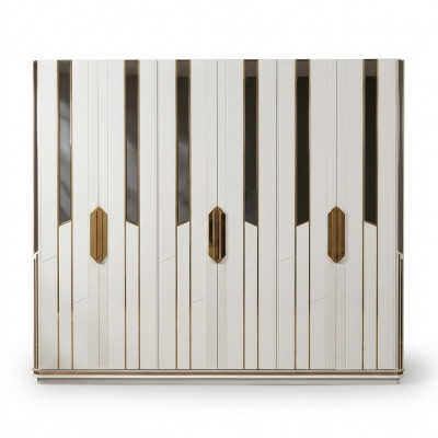 Garderobekast Kledingkast Houten kast Moderne kast Wit