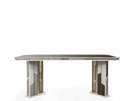 Eettafel Eettafel Eethoek Tafel Houten tafel Wit Eetkamer Hout