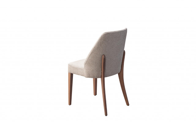 Eetkamerstoelen Keukenstoelen Houten stoelen Set van 6 Stoelen Hout Grijs
