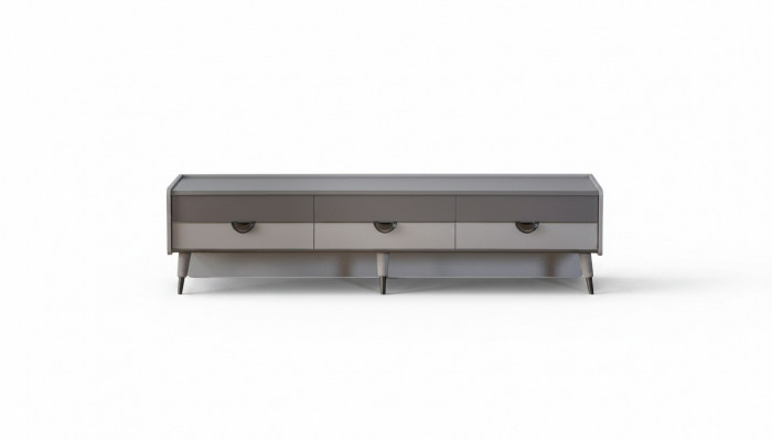 Grijze dressoir Designer woonkamer TV-standaard RTV Lowboard meubels Nieuw