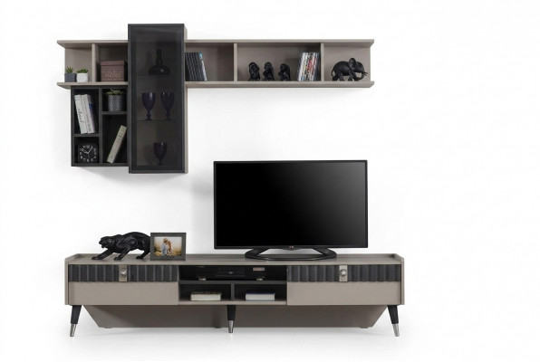 Exclusieve dressoir Moderne plank TV-standaard Houten lowboard Meubels Nieuw