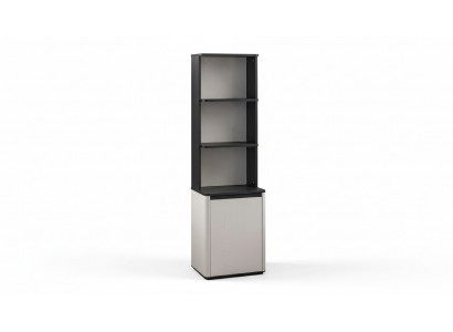 Wit-zwarte boekenkast Designer boekenplank Kinder staand rek