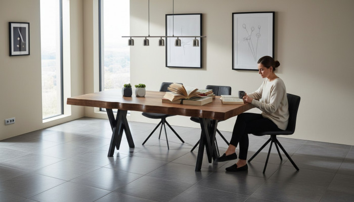 Moderne bruine salontafel Woonkamer luxe salontafel Bijzettafel