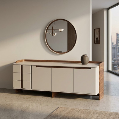 Moderne dressoir Design woonkamer dressoir Luxe kast 2-delig
