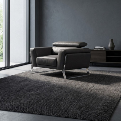 Woonkamer Zwarte fauteuil clubstoel Relaxfauteuil Metalen éénpersoons Nieuw  Woonkamer Zwarte fauteuil clubstoel Relaxfauteuil Metalen éénpersoons Nieuw