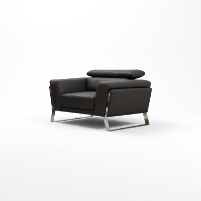 Woonkamer Zwarte fauteuil clubstoel Relaxfauteuil Metalen éénpersoons Nieuw  Woonkamer Zwarte fauteuil clubstoel Relaxfauteuil Metalen éénpersoons Nieuw