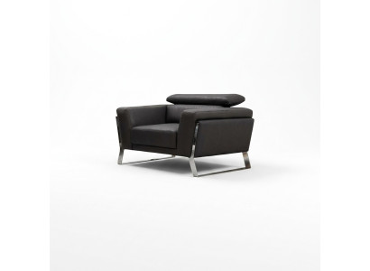Woonkamer Zwarte fauteuil clubstoel Relaxfauteuil Metalen éénpersoons Nieuw  Woonkamer Zwarte fauteuil clubstoel Relaxfauteuil Metalen éénpersoons Nieuw