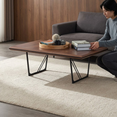 Salontafel Koffietafel bijzettafel Hout Bruin Houten tafel
