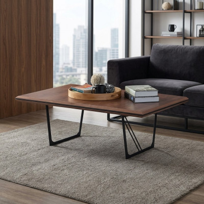 Salontafel Koffietafel bijzettafel Hout Bruin Houten tafel