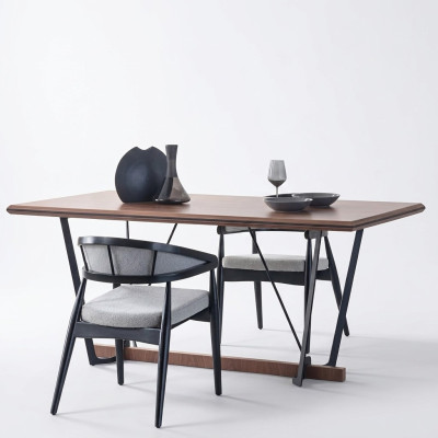 Eettafel Houten tafel Eettafel Tafel Eetkamer Bruin Hout 180 cm